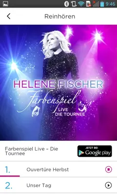 Helene Fischer android App screenshot 2